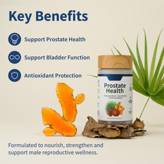 Nitric Oxide & Saw Palmetto Capsules – Daily Wellness Supplement Set