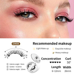 Magnetic False Eyelashes Set with Applicator - Fun Stuff Gift Shop