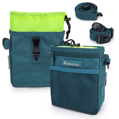 Dog Treat Pouch & Training Bag | Built-In Poop Bag Dispenser | Crossbody or Belt Clip - Fun Stuff Gift Shop