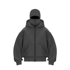 Men’s Hooded Zip-Up Baseball Jacket – Lightweight Casual Hoodie (Spring/Fall, S–3XL, Multiple Colors)