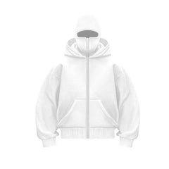 Men’s Hooded Zip-Up Baseball Jacket – Lightweight Casual Hoodie (Spring/Fall, S–3XL, Multiple Colors)