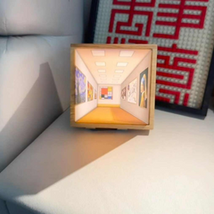 3D Illusion Night Light – LED Optical Illusion Lamp | Unique Gift for Kids & Adults, Bedroom & Living Room Decor
