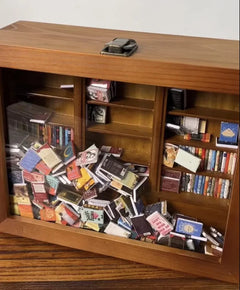 Anxiety Bookshelf – Miniature Stress Relief Desk Toy | Shake Away Your Anxiety