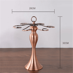 Mermaid Iron Wine Glass Holder Rack (Hanging Design) - Fun Stuff Gift Shop