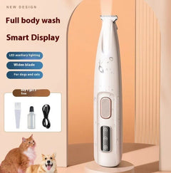Pet Paw Trimmer with LED Light | Waterproof Rechargeable Dog Grooming Trimmer - Fun Stuff Gift Shop