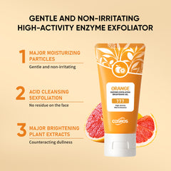Orange Brightening Exfoliating Gel | Skin Brightening & Dead Skin Remover Face Gel | 50g