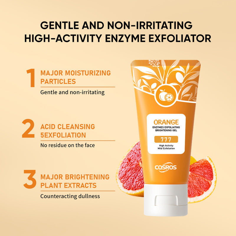 Orange Brightening Exfoliating Gel | Skin Brightening & Dead Skin Remover Face Gel | 50g