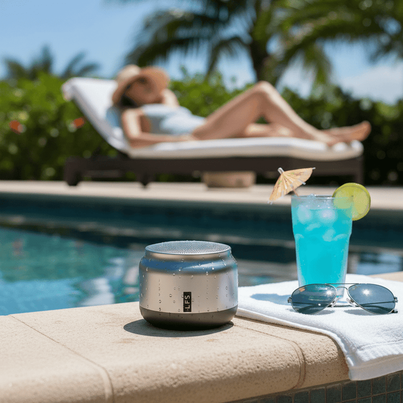 Mini Portable Bluetooth Speaker | Waterproof | 15H Battery | TWS Stereo Pairing - Fun Stuff Gift Shop