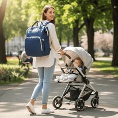 Large Capacity Diaper Bag Backpack | Mommy Bag with Insulated Pockets | 9 Colors - Fun Stuff Gift Shop