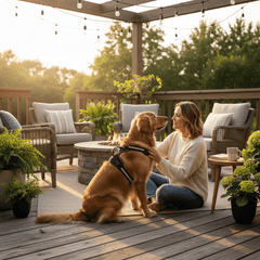 No Pull Dog Harness | Reflective, Escape-Proof & Adjustable | Medium & Large Dogs - Fun Stuff Gift Shop