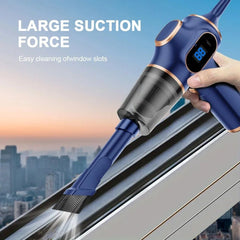 Wireless Mini Vacuum Cleaner – High-Power Cordless for Car, Home & Office - Cleaning Appliances - Fun Stuff Gift Shop