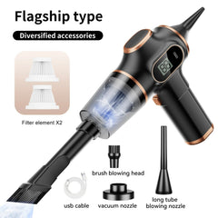 Wireless Mini Vacuum Cleaner – High-Power Cordless for Car, Home & Office - Cleaning Appliances - Fun Stuff Gift Shop