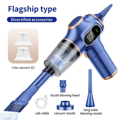 Wireless Mini Vacuum Cleaner – High-Power Cordless for Car, Home & Office - Cleaning Appliances - Fun Stuff Gift Shop