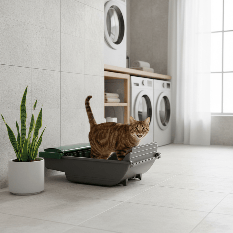 Self-Cleaning Litter Box Bundle — Smart Sensor + 4-Month Bag Supply - Fun Stuff Gift Shop