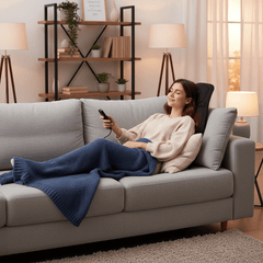 Electric Heated Massage Chair Pad with Remote & Bluetooth - Fun Stuff Gift Shop